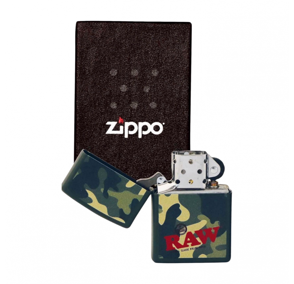 Zapalniczka Benzynowa Zippo RAW Moro (Camo)