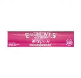 Bibułki Elements Conn PINK King Size Slim+Filterki