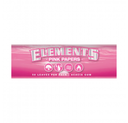 Bibułki Elements PINK 1 1/4