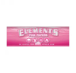 Bibułki Elements PINK 1 1/4