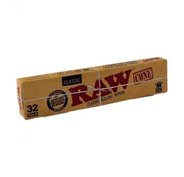 Stożki skręcone bibułki RAW King Size z filtrami 32szt