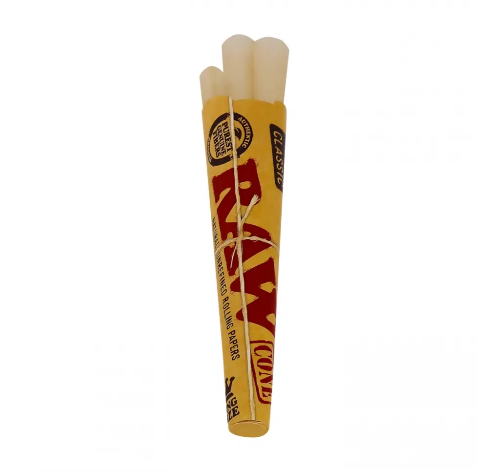 Stożki bibułki skręcone RAW Cone King Size - 3 szt.