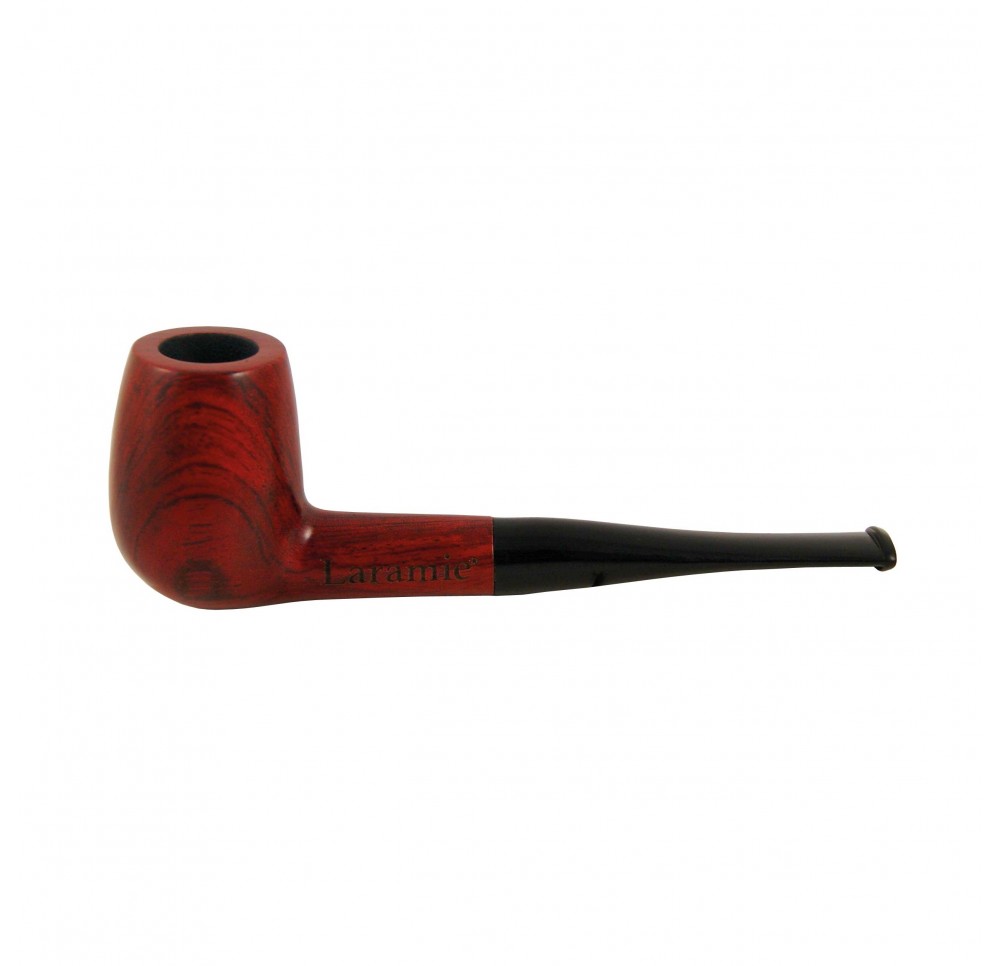 Fajka Laramie z drewna naturalnego 13 cm