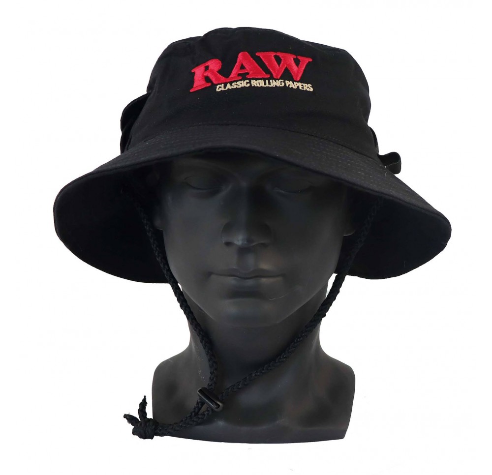 Kapelusik Bucket Hat Raw Czarny rozmiar M