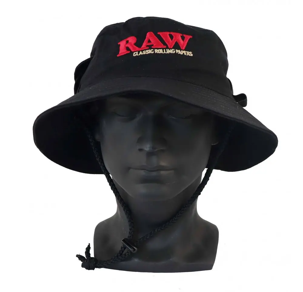 Kapelusz Bucket Hat Raw Czarny rozmiar M