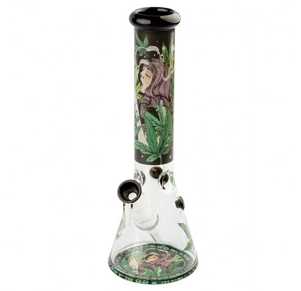 Bongo Szklane G-Rollz 'Colossal Dream' - Black Beaker 34 cm