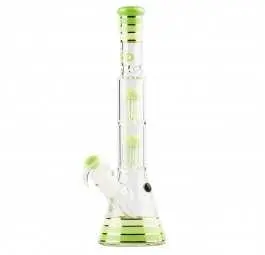 Bongo Szklane Grace Glass Golden Line Filtracja Zielone 46 cm 29,2 mm