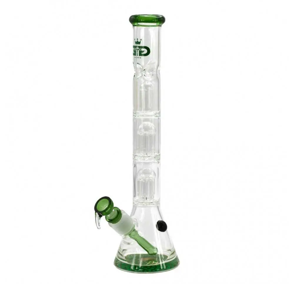 Bongo Grace Glass Triple Tree Arm Green 40cm 18,8 mm / 14,5 mm
