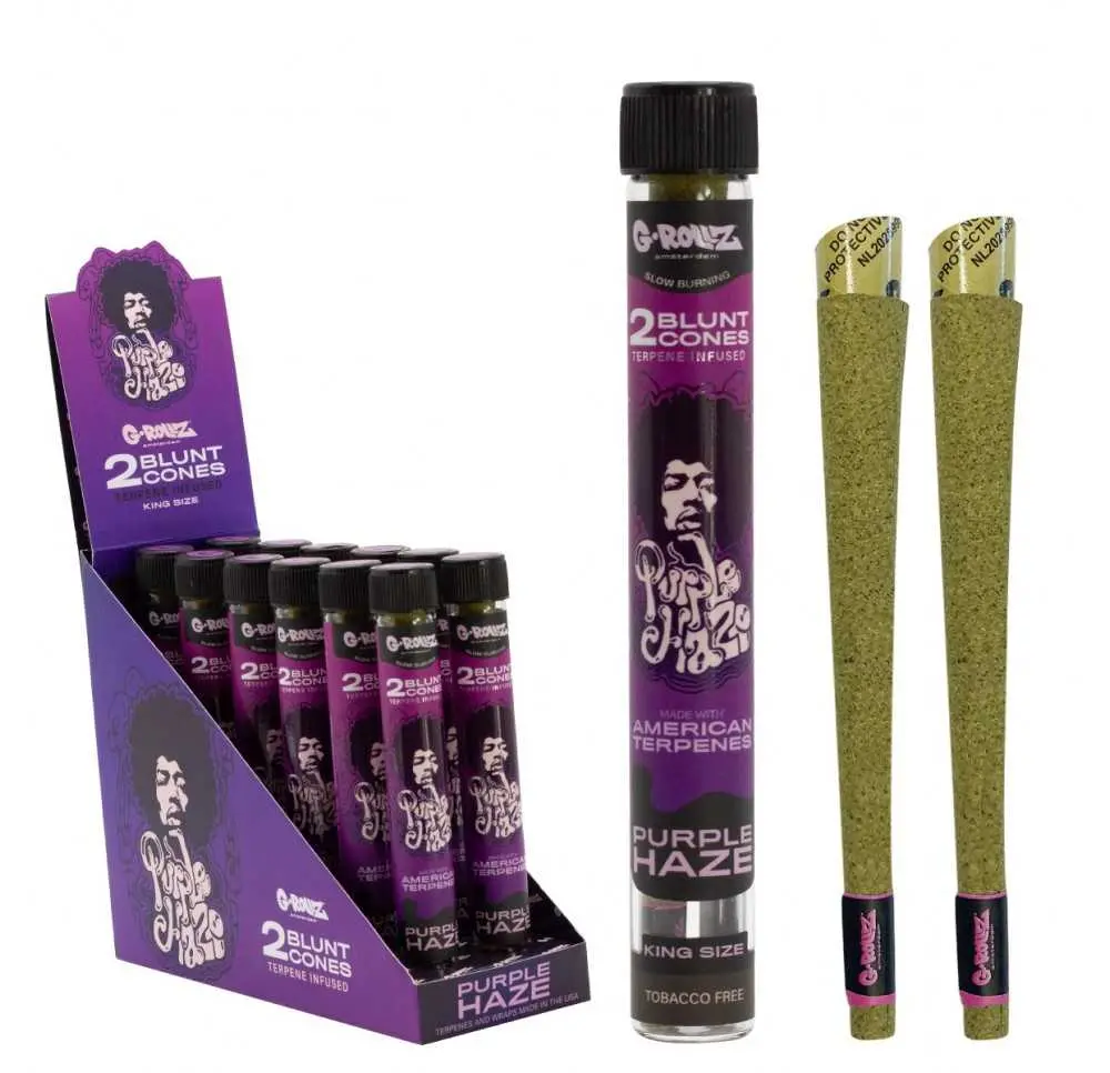 Wrapy skręcone G-Rollz Purple Haze 2 szt.