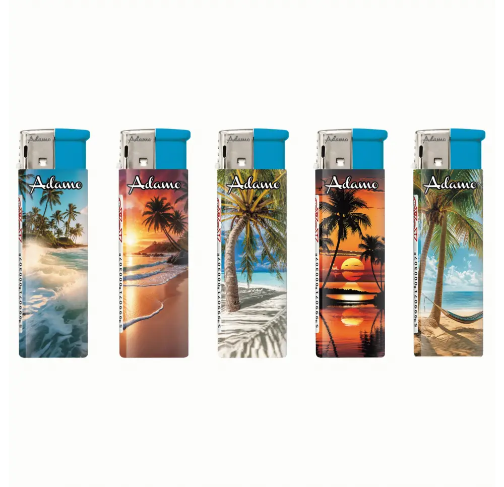 Zapalniczka piezo-elektryczna Adamo Tropical Beach