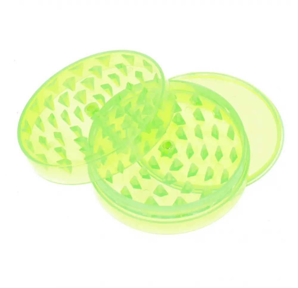 OUTLET - Młynek akrylowy GIGANT 100 mm 3 częściowy ZIELONY