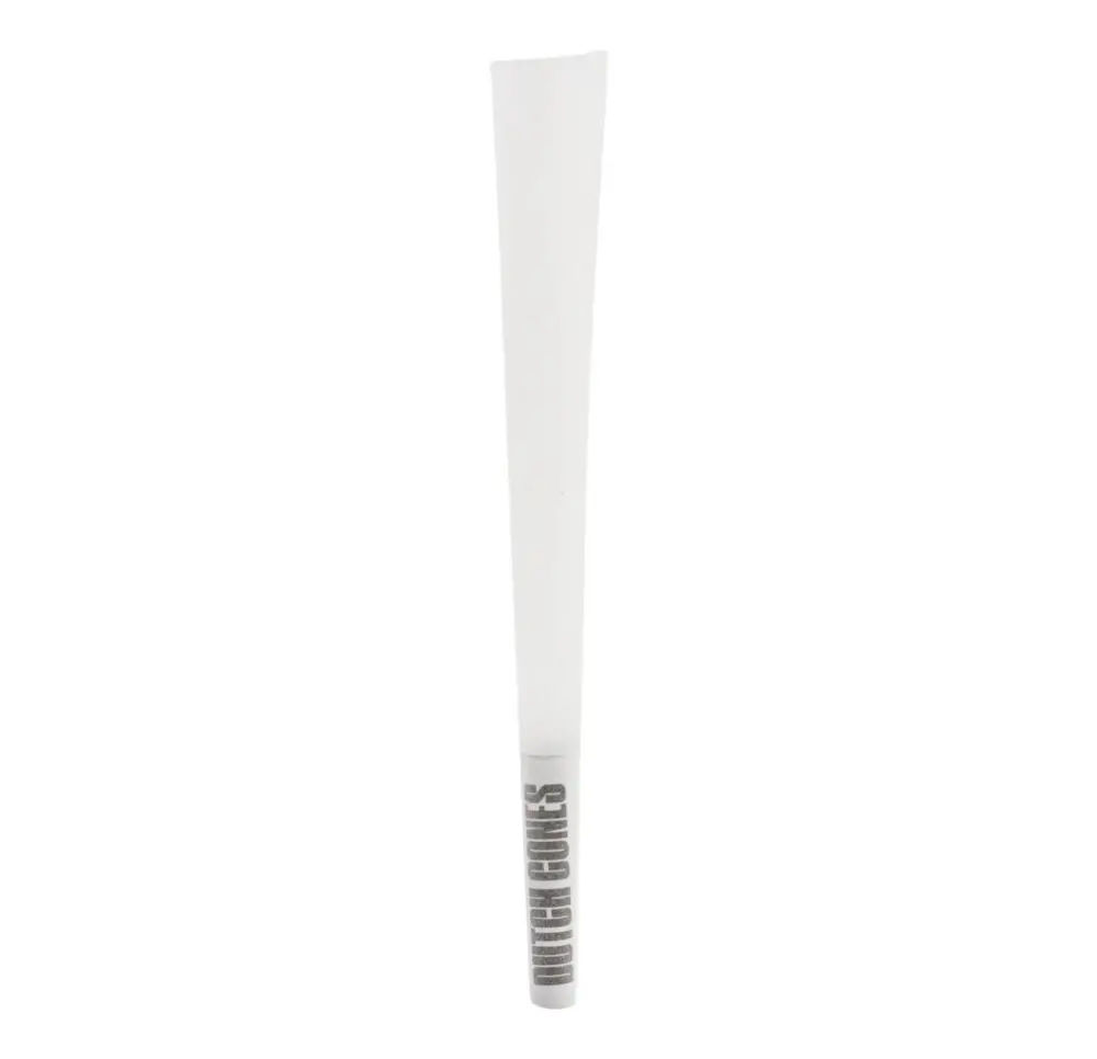 Bibułki skręcone Dutch Cones 1 1/4 White 6 szt.