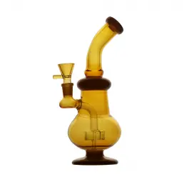 Bongo szklane z filtracją Orange Lamp 23,5 cm 14,5 mm