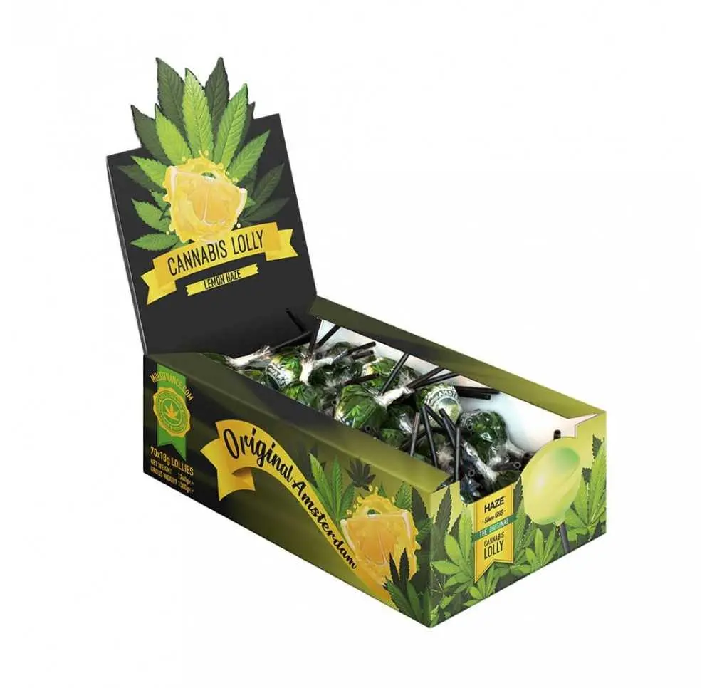 Lizak konopny - Lemon Haze
