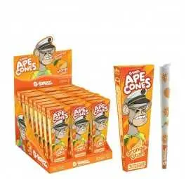 Bibułki skręcone G-Rollz Ape Cones Orange-utan - 3 szt.