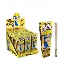 Bibułki skręcone G-Rollz Ape Cones Banana Cloud - 3 szt.