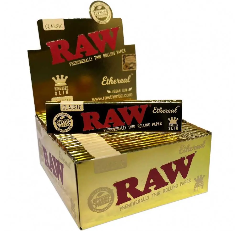 Bibułki RAW Ethereal KS Slim 32 szt.