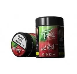 Tytoń do shishy Taboo Red Blast 50g MIĘTA MALINA (TYLKO ODBIÓR OSOBISTY)