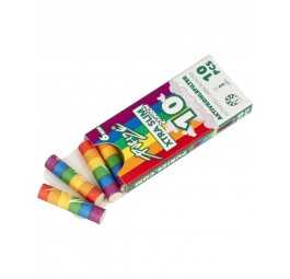 Filterki węglowe Purize Xtra slim Rainbow 10 szt.