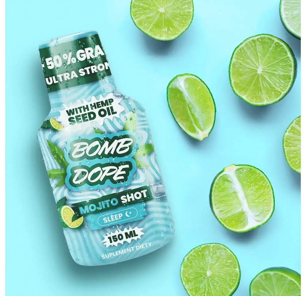 Shot Konopny BombDope Mojito 150ml