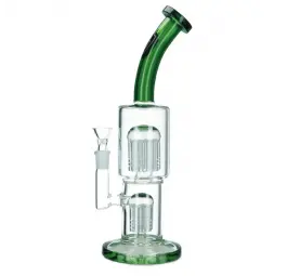 Bongo szklane Perun 27,5 cm 14,5mm zielone