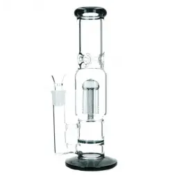 Bongo Szklane Shadow Weed 31 cm / 5 mm / 18,8mm - Czarne
