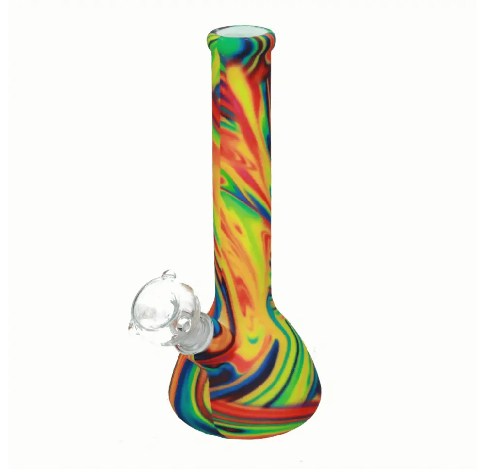 Bongo silikonowe SilMix 22 cm 14,5 mm MIX wzorów