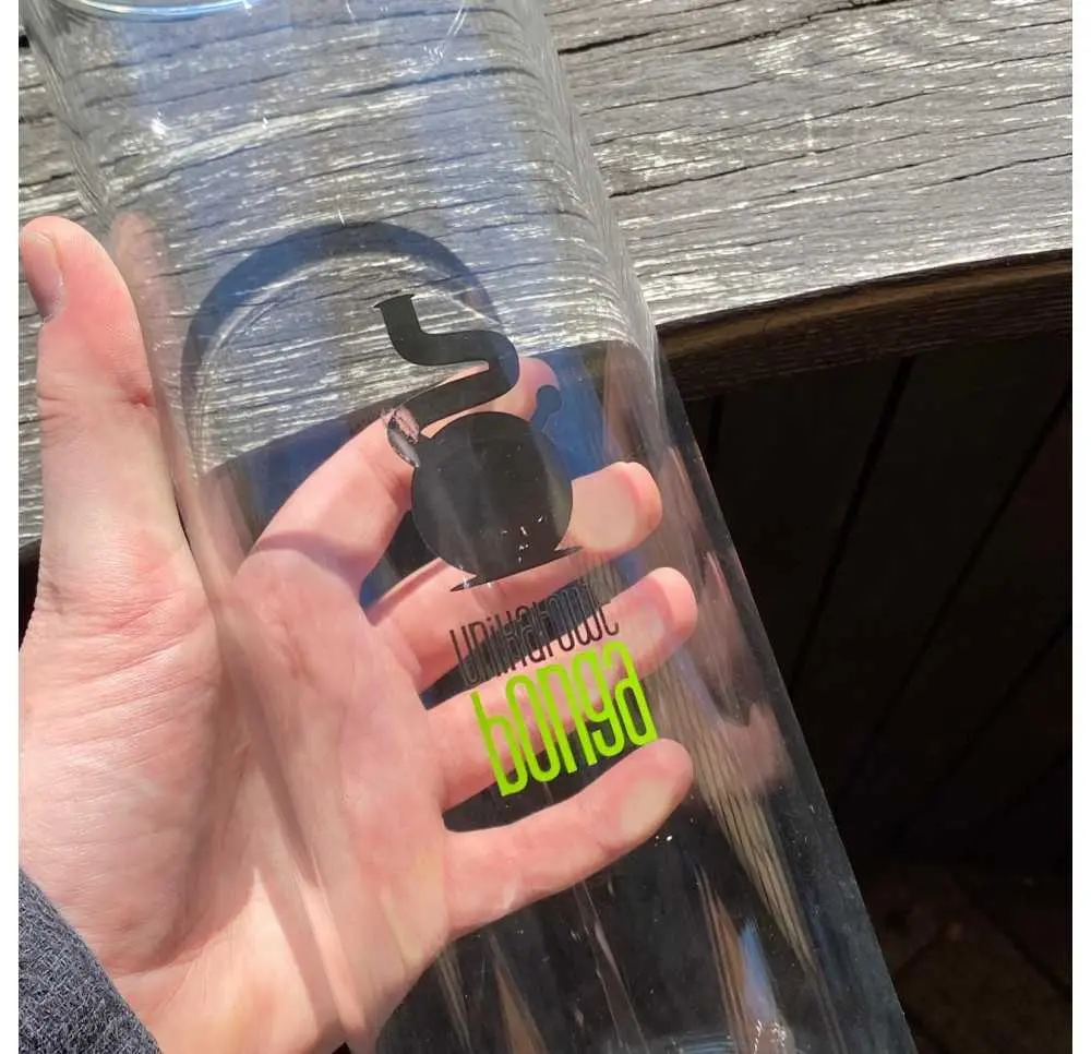 Unikatowe Bongo Wiadro Duże 14,5 mm + ustnik - OUTLET