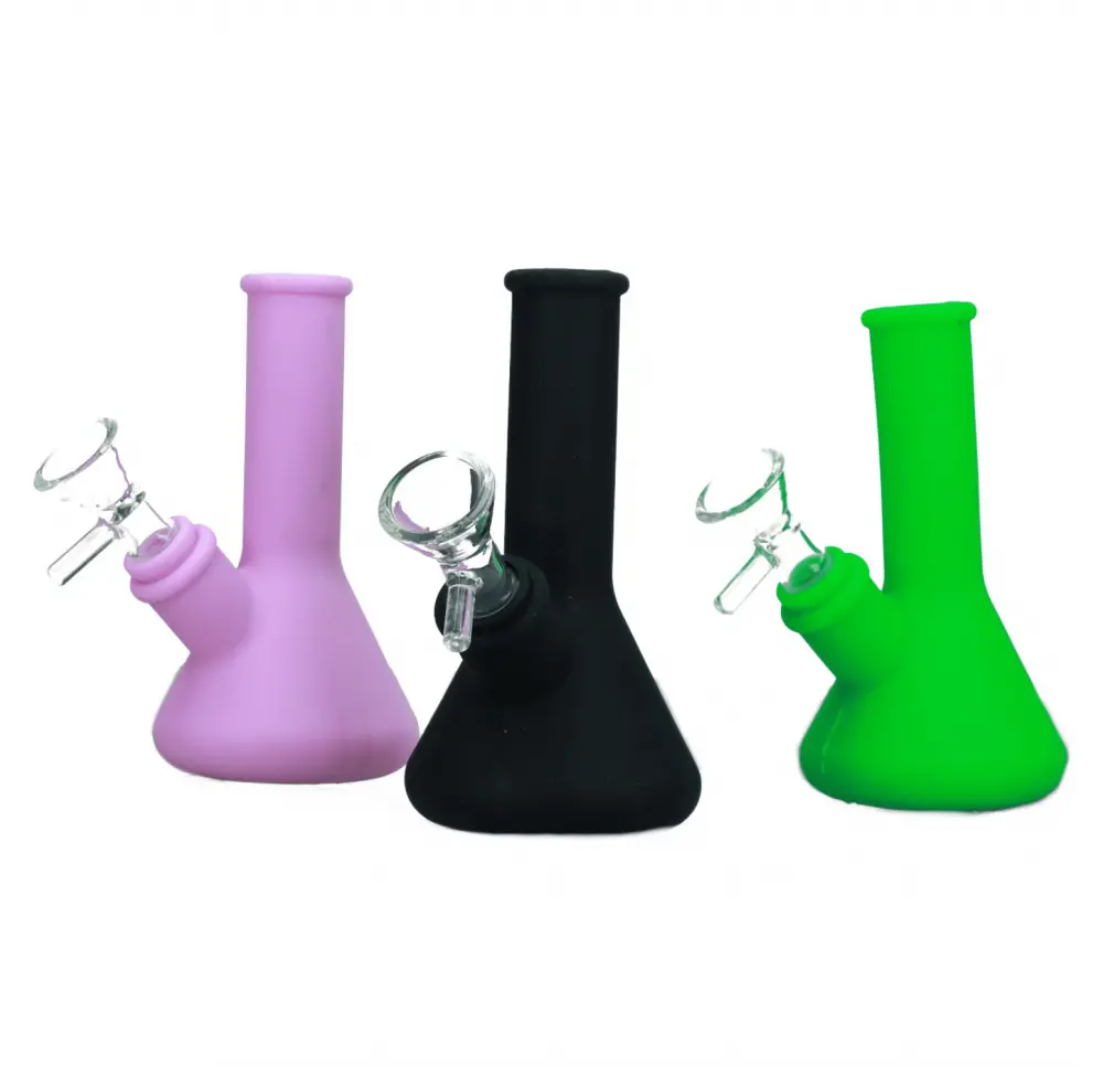 Bongo silikonowe Colors 13 cm 14,5 cm MIX kolor