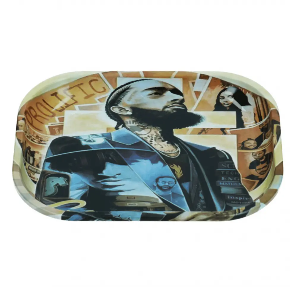 Tacka metalowa Nipsey Hussle 18x14 cm Tacka metalowa Nipsey Hussle 18x14 cm