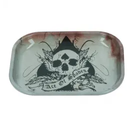 Tacka metalowa Muerte 18x14 cm