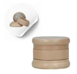 Młynek metalowo-drewniany Pine 3 części 60 mm