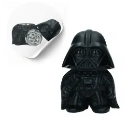 Młynek metalowo-akrylowy Vader 3 części 64 mm