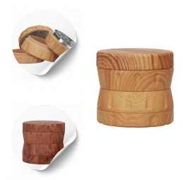 Młynek metalowo-akrylowy Gwinea 4 części 52 mm MIX kolor