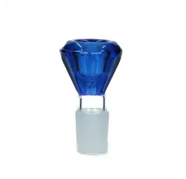 Cybuch szklany Diamond 18,8 mm niebieski