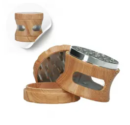 Młynek metalowo-akrylowy Maroko 3 części 63 mm MIX kolor