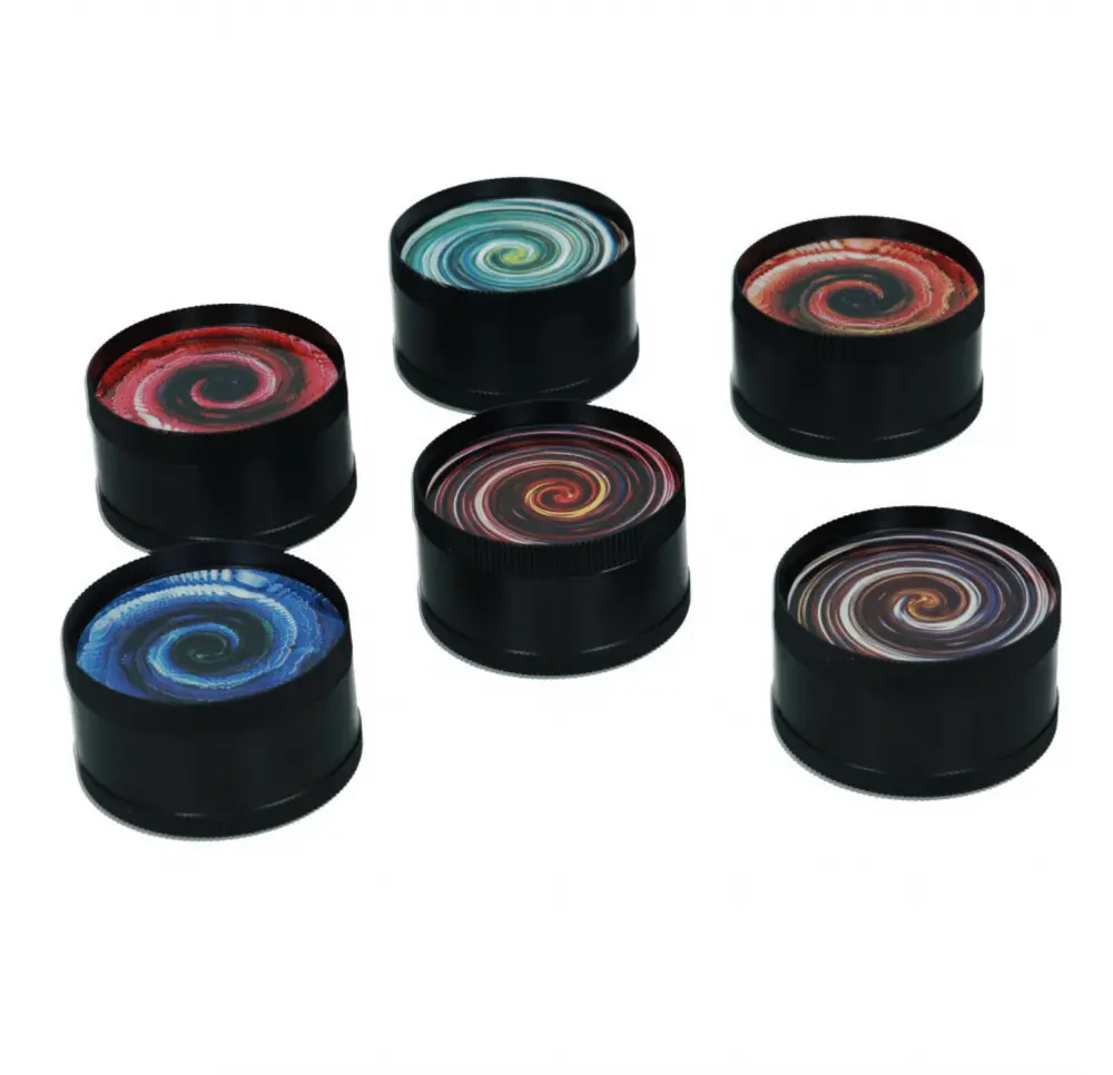 Młynek metalowy Hypnotic 3 części 52 mm MIX wzorów