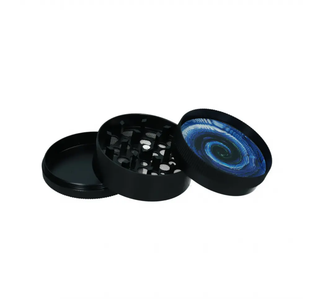 Młynek metalowy Hypnotic 3 części 52 mm MIX wzorów