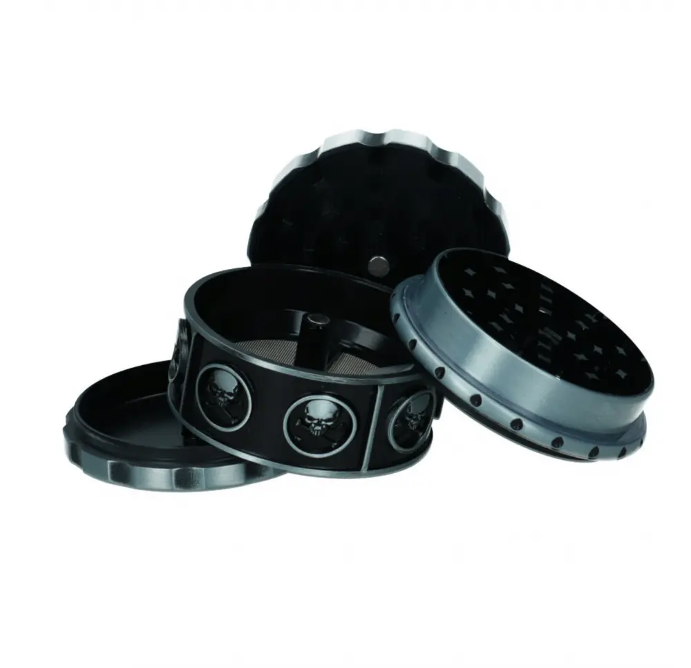 Młynek metalowy Carribean 4 części 63 mm