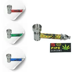 Lufka metalowa Small z sitkami 7,5 cm MIX kolor