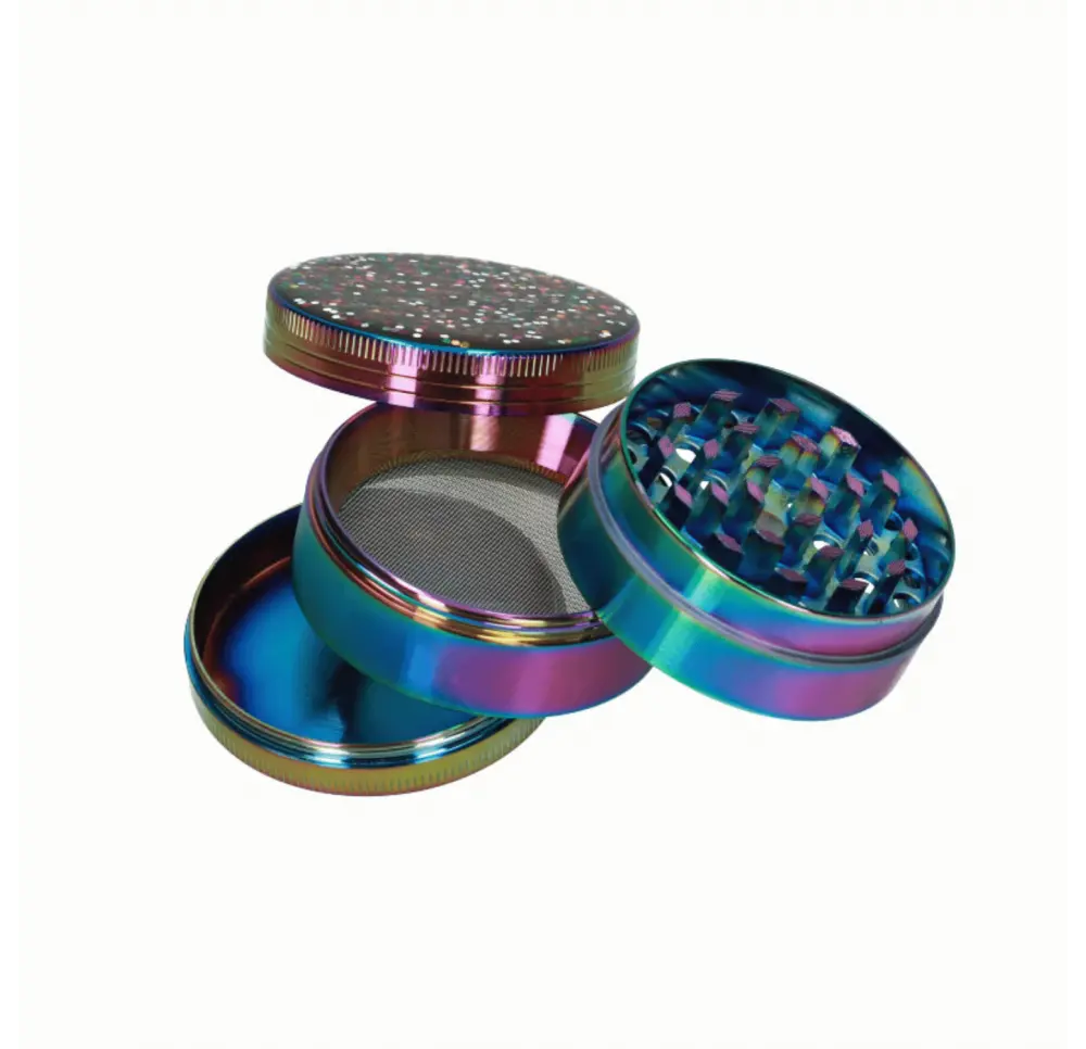 Młynek metalowy Sprinkle 4 części 50 mm
