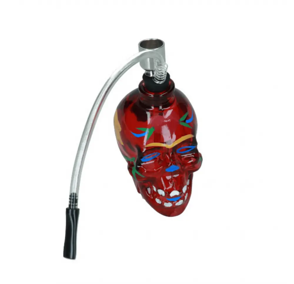Fajka wodna Skull 13 cm MIX kolor