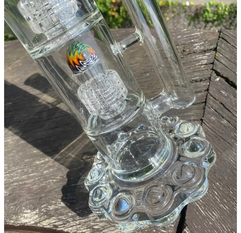 Szklane bongo Grace Glass "Wig-Wag" - OUTLET - samo bongo