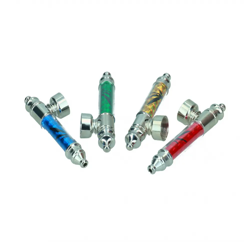 Lufka metalowa Leaves 9,5 cm MIX kolor