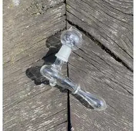 Lufka szklana do oleju Grace Glass LABZ 15 cm - OUTLET