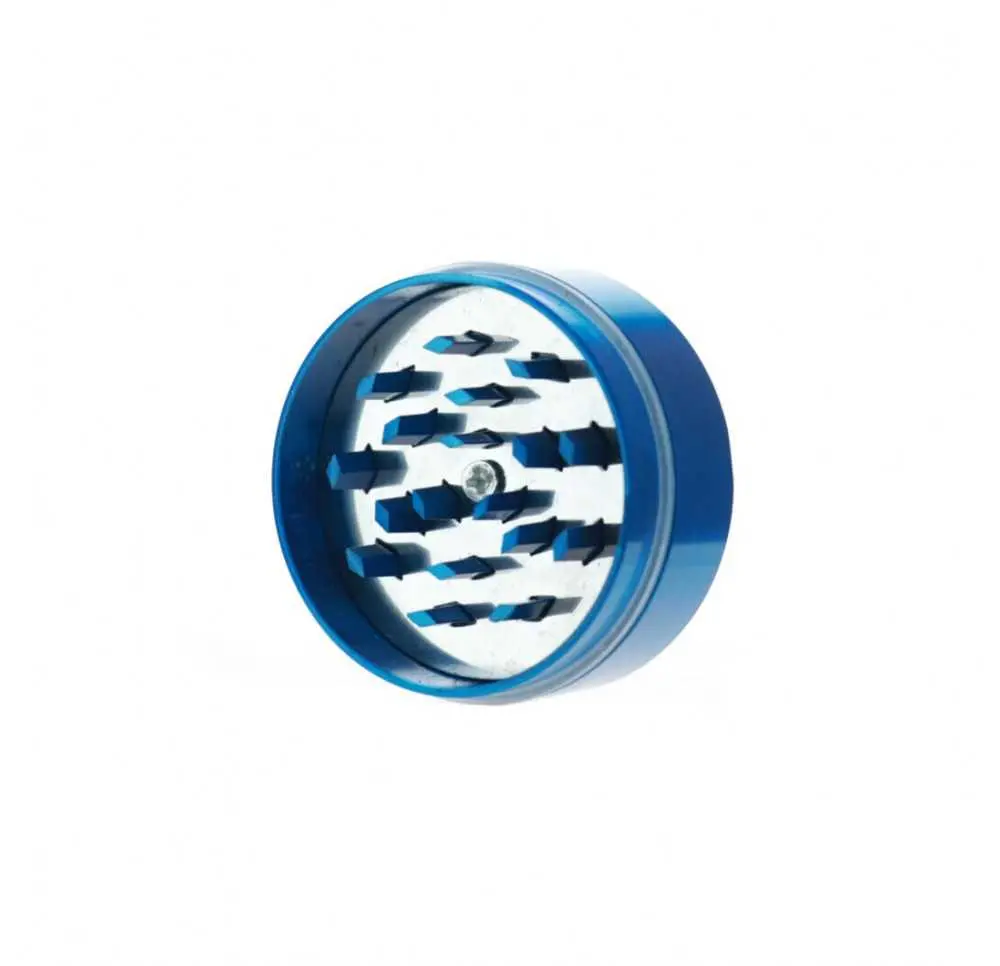 Młynek metalowy dwuczęściowy z mechanizmem czyszczącym 52mm MIX kolor