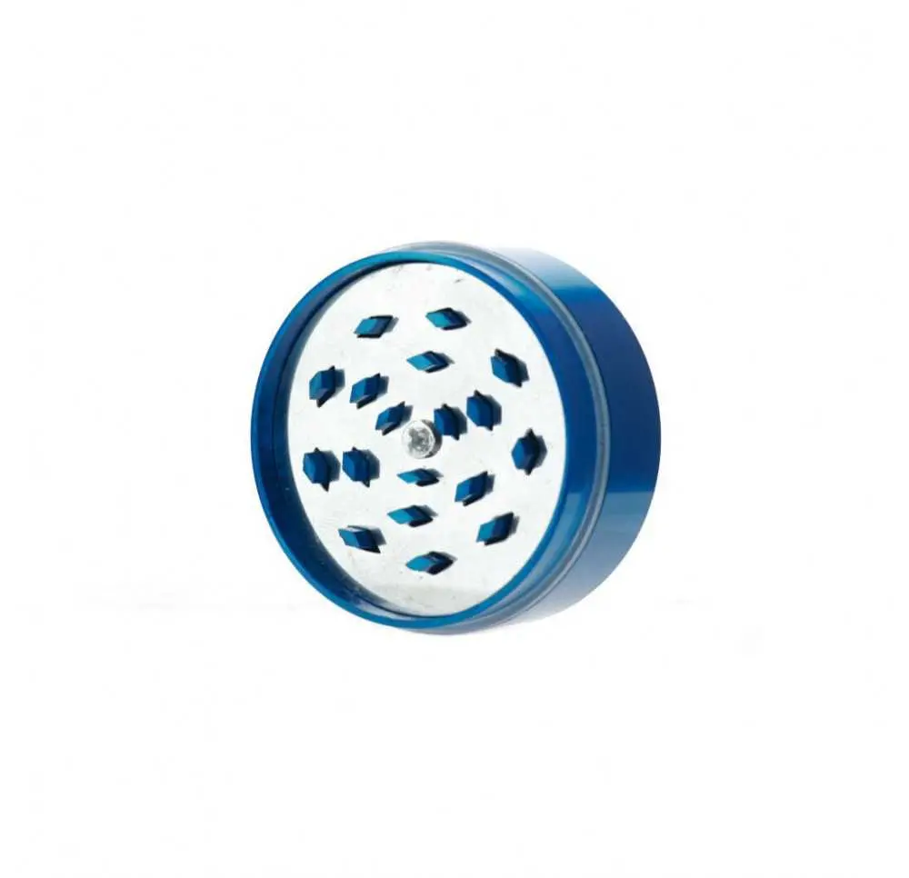 Młynek metalowy dwuczęściowy z mechanizmem czyszczącym 52mm MIX kolor