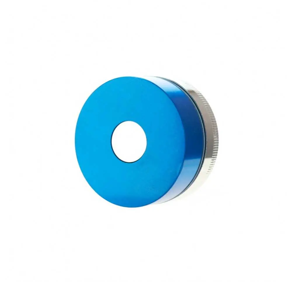Młynek metalowy dwuczęściowy z mechanizmem czyszczącym 52mm MIX kolor