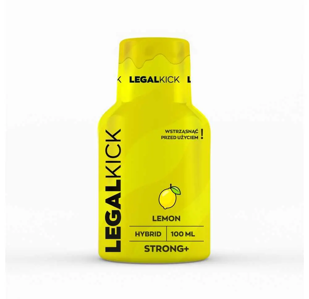 SHOT KONOPNY LEGAL KICK - LEMON STRONG +