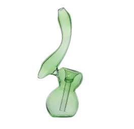 Mini bubbler szklany Greeny 13 cm